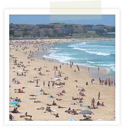 Sydney's famous Bondi Beach