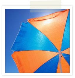 Beach umbrella